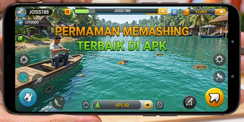 Screenshot gameplay JOSS188 menampilkan pengalaman memancing yang menyenangkan.