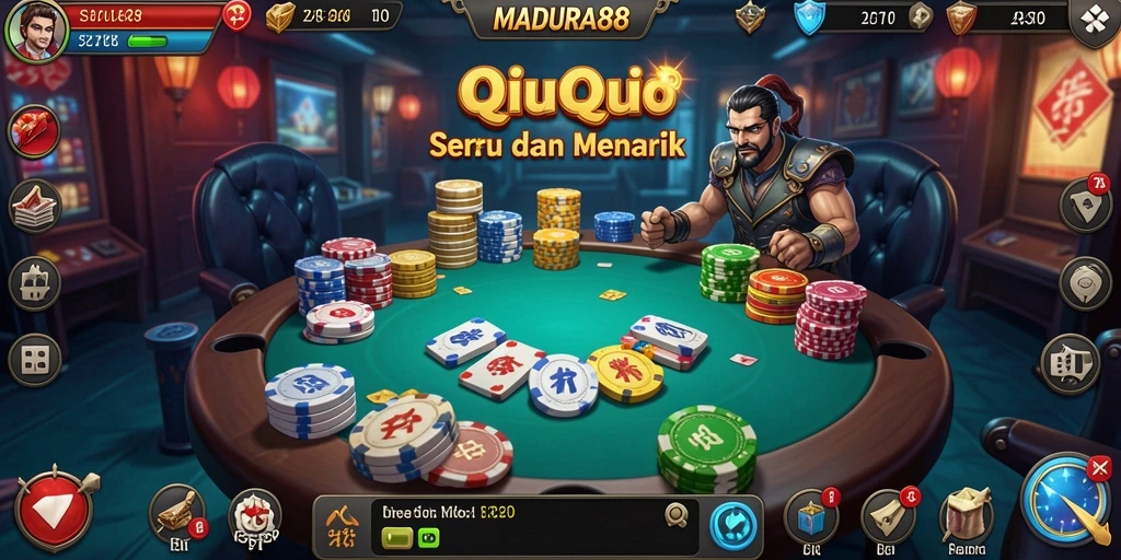 Tampilan menarik permainan QiuQiu di MADURA88.