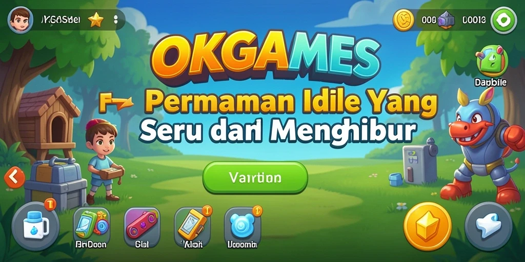 Tampilan gameplay seru dari <strong>OKGAMES</strong> yang penuh aksi.