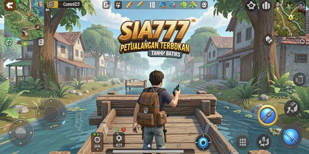 Tampilan gameplay SIA777 dalam dunia Open World yang luas.